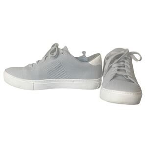GREATS Royale Gray/White Knit Lace Up Sneakers Women’s‎ Size 8.5